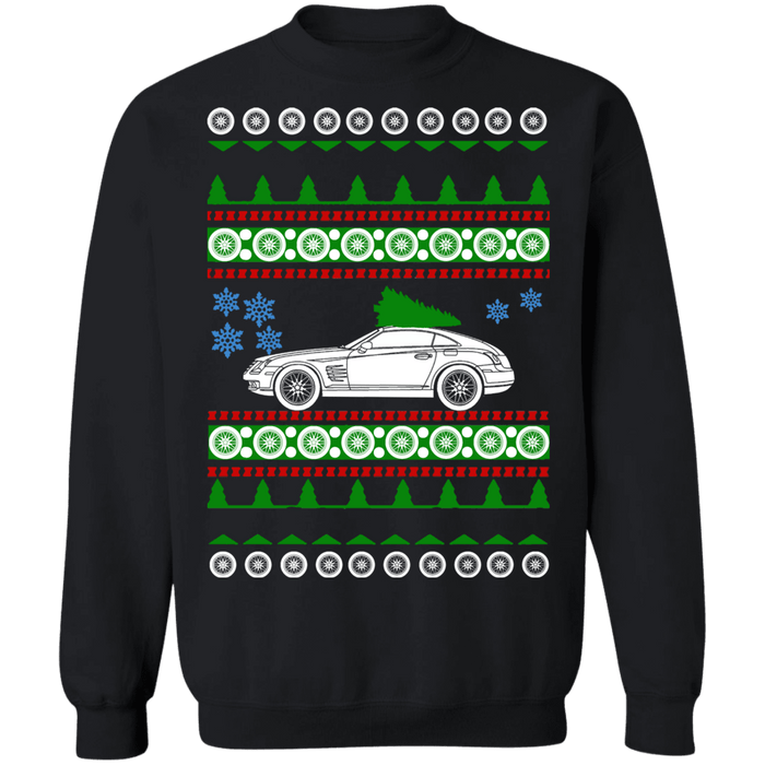 Chrysler Crossfire Ugly Christmas sweater more colors