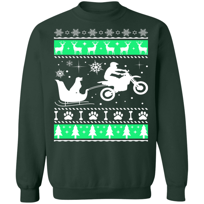 Motocross Mx Labrador Dog Ugly Christmas sweater sweatshirt