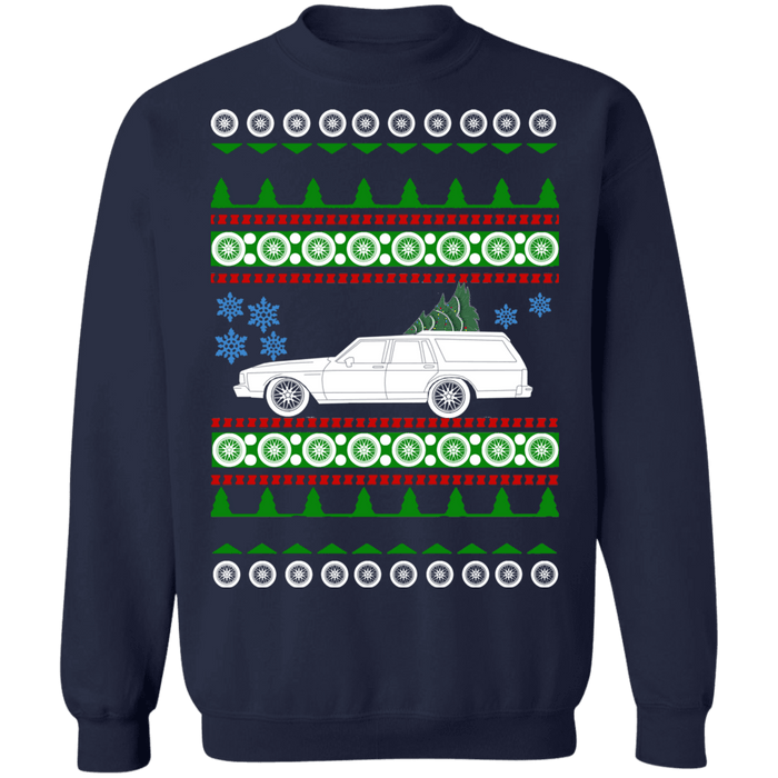 Pontiac parisienne wagon Ugly Christmas sweater sweatshirt