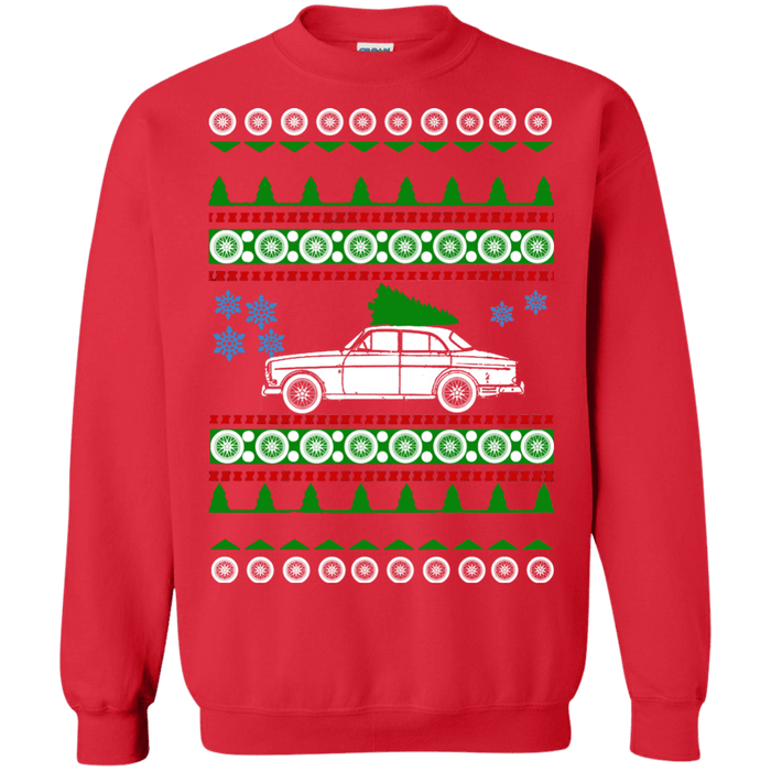 Swedish Car like a  123GT 1967 Ugly Christmas Sweater sweatshirt