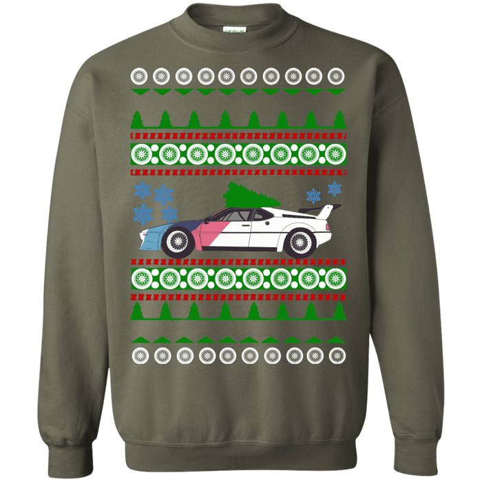 German Car BMW M1 Ugly Christmas Sweater sweatshirt