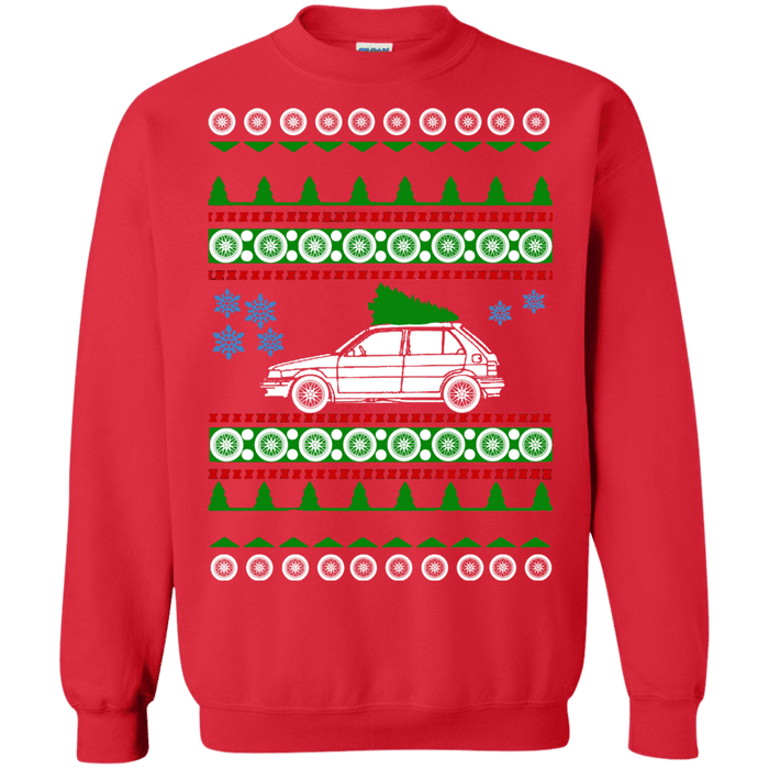 Japanese Car Justy Ugly Christmas Sweater sweatshirt