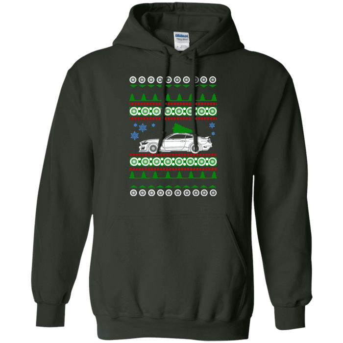 Ford mustang shelby gt350r ugly christmas sweater hoodie sweatshirt