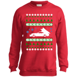 Kids Toyota Supra MK4 ugly christmas sweater sweatshirt