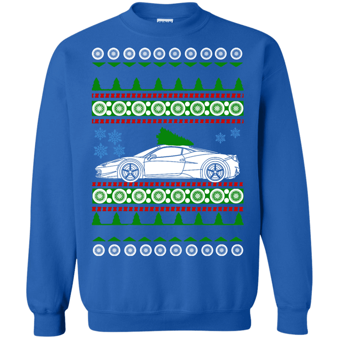 Exotic Car Ferrari 488 Ugly Christmas Sweater sweatshirt