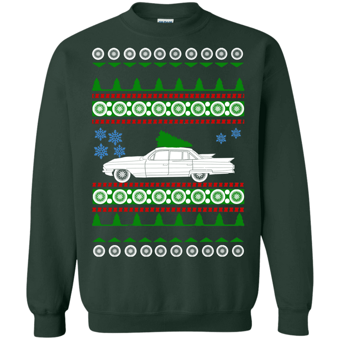 Cadillac DeVille 1961 Ugly Christmas Sweater sweatshirt