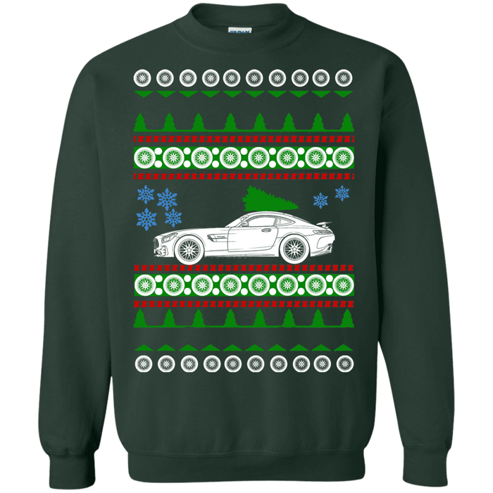 German Car Mercedes 2017 AMG GTR Ugly Christmas Sweater sweatshirt