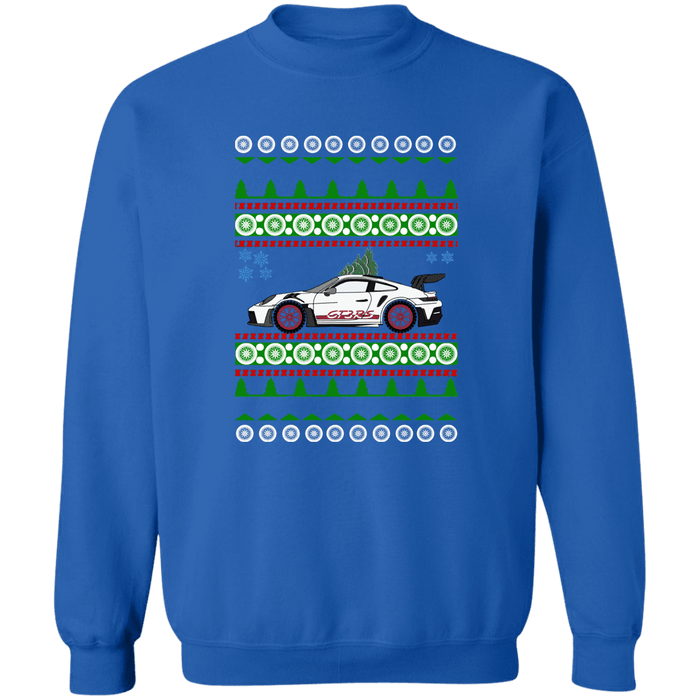 German Car like a 992 GT3 RS Ugly Christmas Sweater Sweatshirt