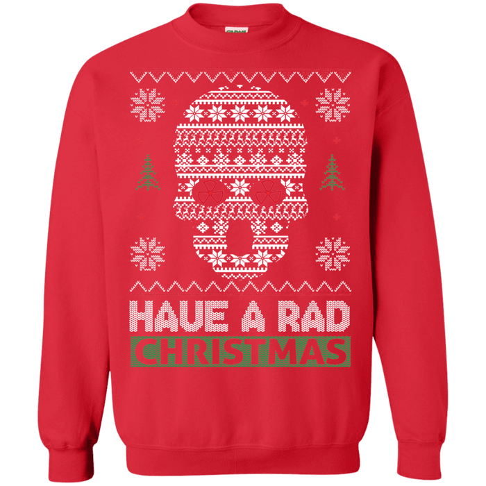 X-ray Technician Skull RAD Ugly Christmas Sweater sweatshirt