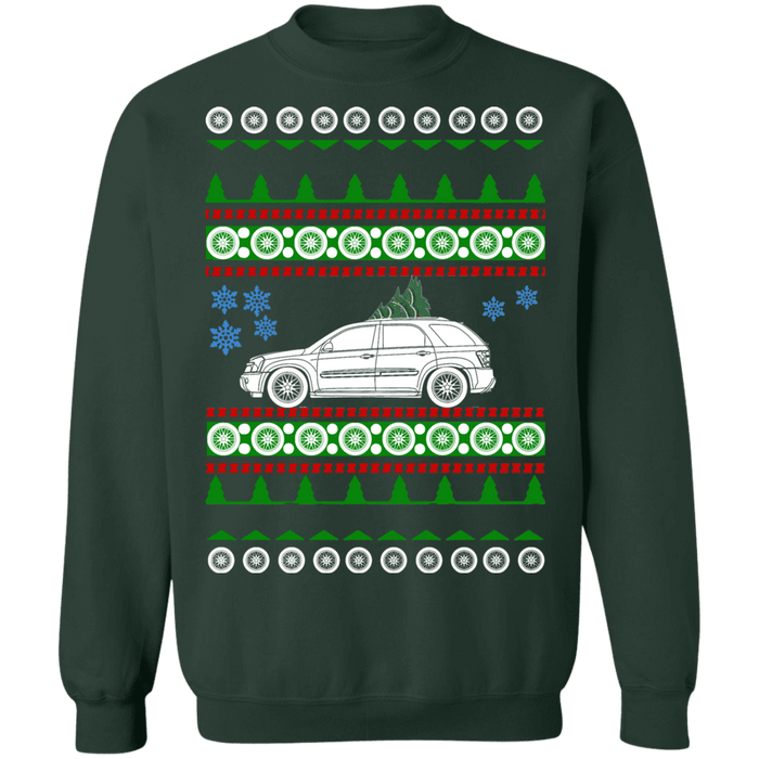 SUV 2005 Chevy Equinox Ugly Christmas sweater sweatshirt