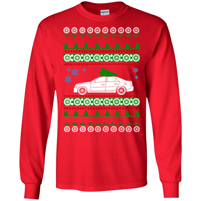 Cadillac CTS-V 2004-2007 ugly christmas sweater t shirt long sleeve sweatshirt