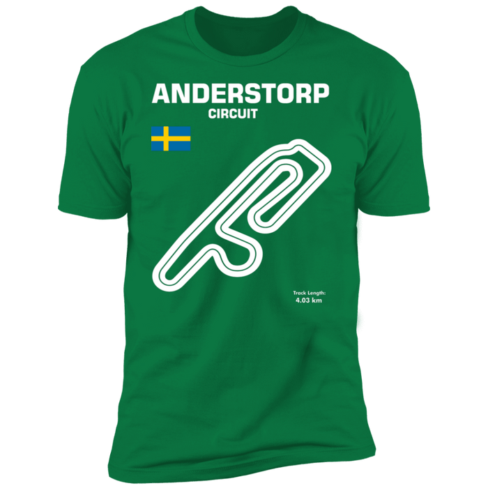 Track Outline Series Anderstorp Circuit track shirt