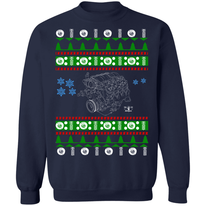 LS Engine ugly christmas sweater LSX LS3 LS1