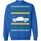 american car or truck like a  Dakota 2002 quadcab ugly christmas sweater sweatshirt