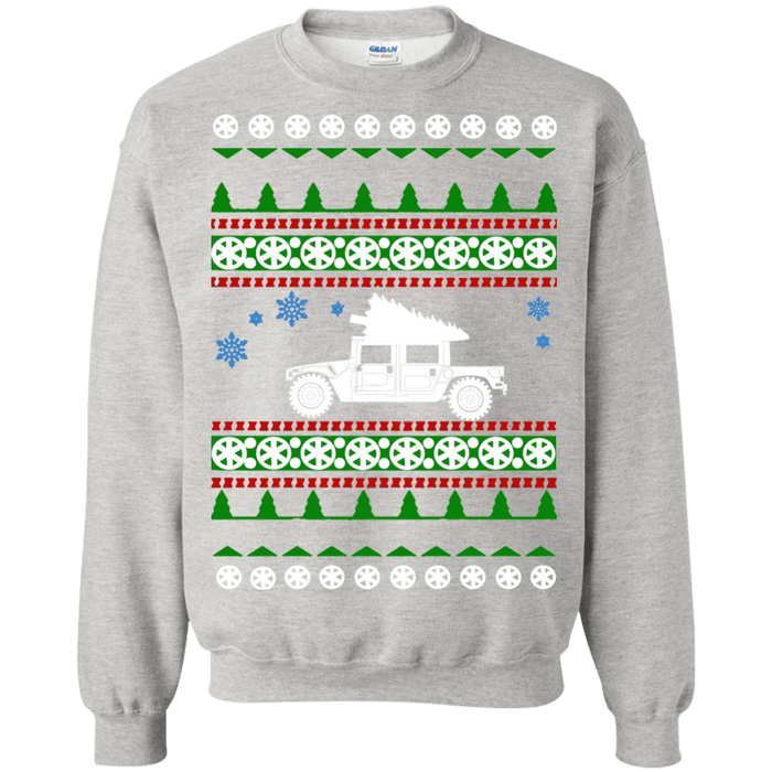 SUV like Hummer H1 Ugly Christmas Sweater sweatshirt