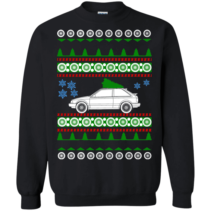 Sport Hatch Mazda 323 GTX Ugly Christmas Sweater sweatshirt