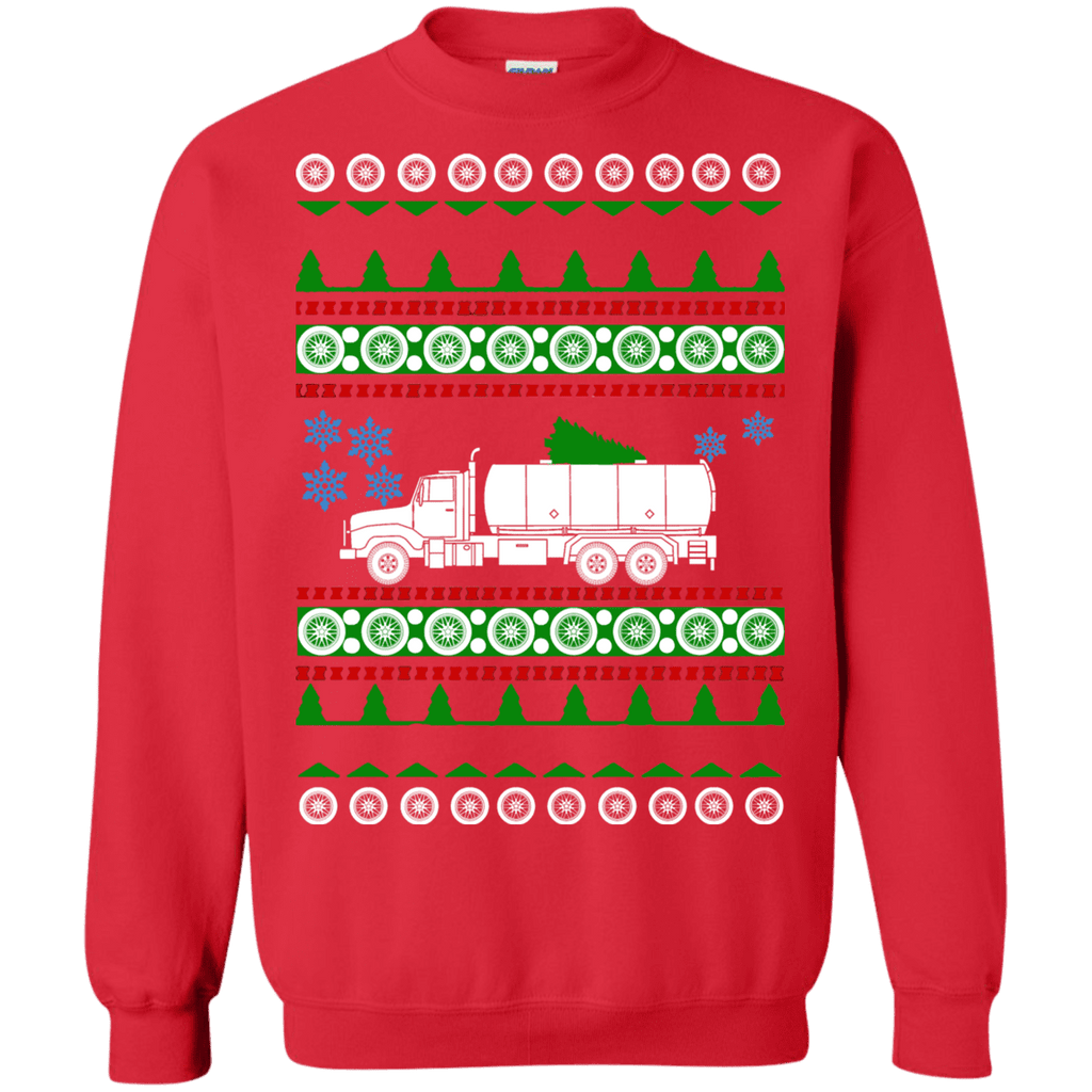 Gas Fuel Truck Driver Ugly Christmas Sweater sweatshirt