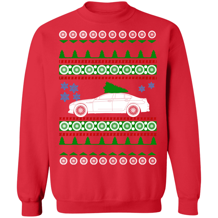 German Car Ugly Christmas Sweater BMW Alpina B6 sweatshirt