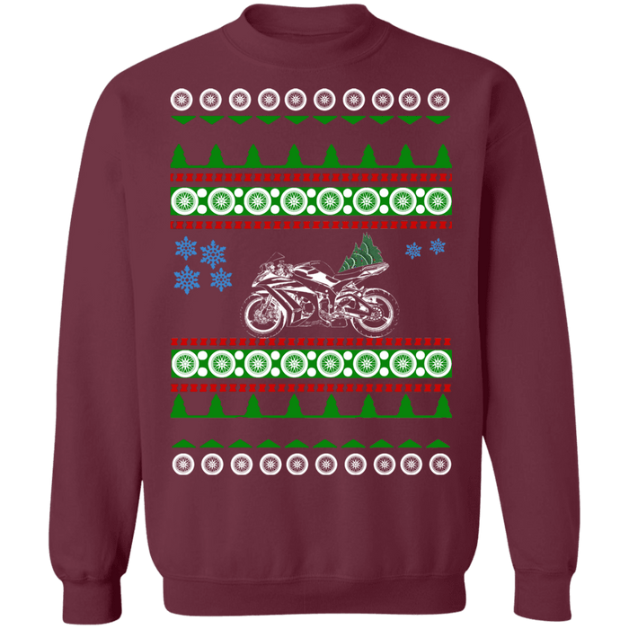 kawasaki Ninja ZX-10R Ugly Christmas Sweater