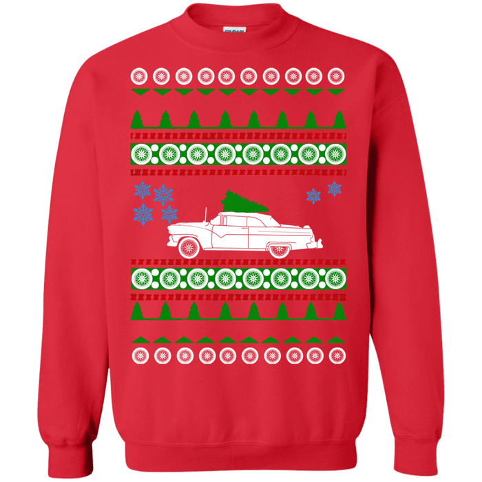 Ford Sunliner 1955 Ugly Christmas Sweater sweatshirt