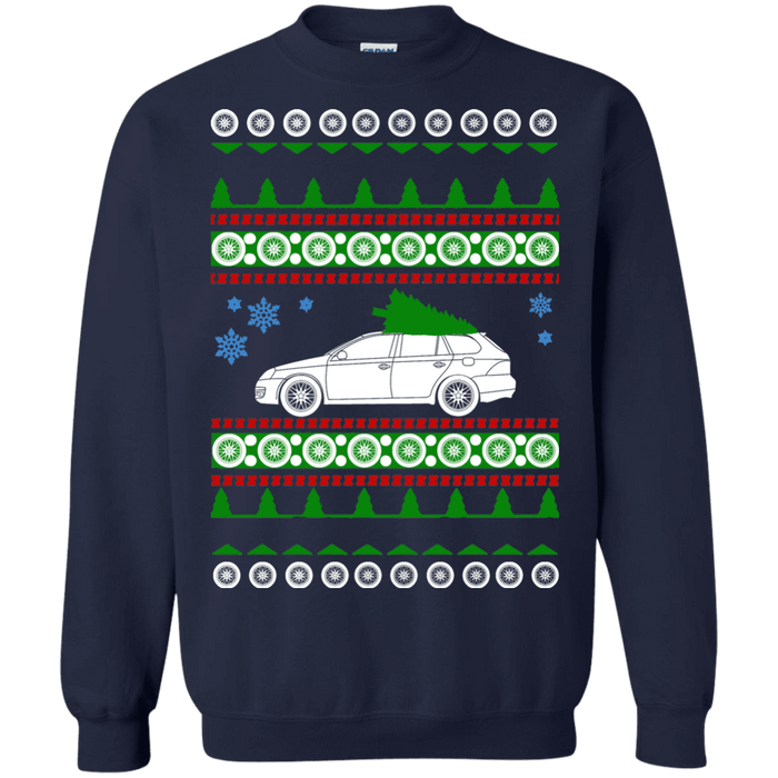 car like a Jetta 2012 SportWagen TDI Ugly Christmas Sweater sweatshirt