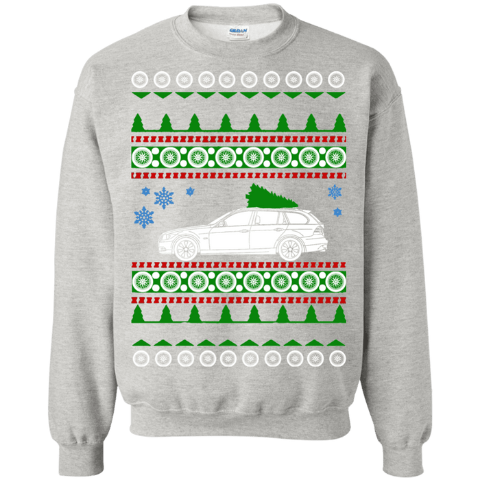 BMW 3 Series Wagon ugly christmas sweater sweatshirt