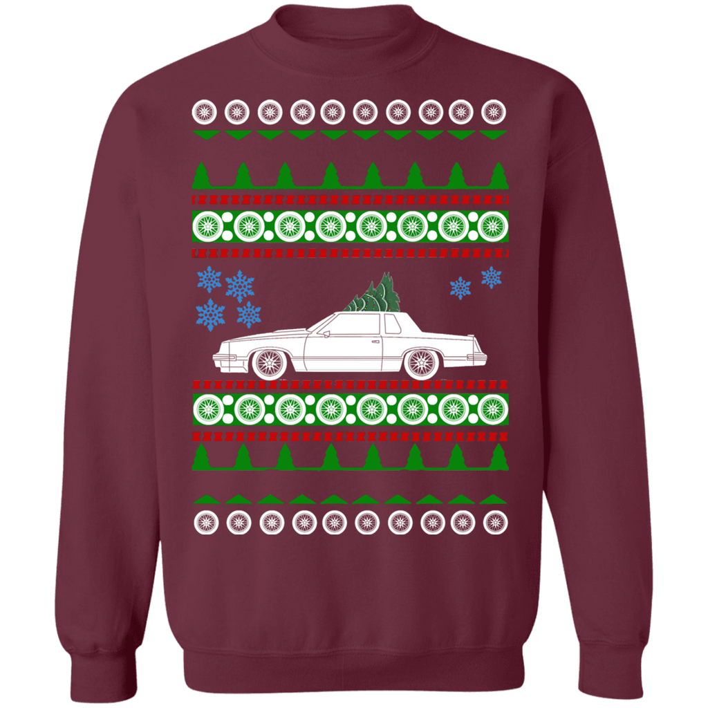 Oldsmobile Hurst 442 Ugly Christmas Sweater 1984