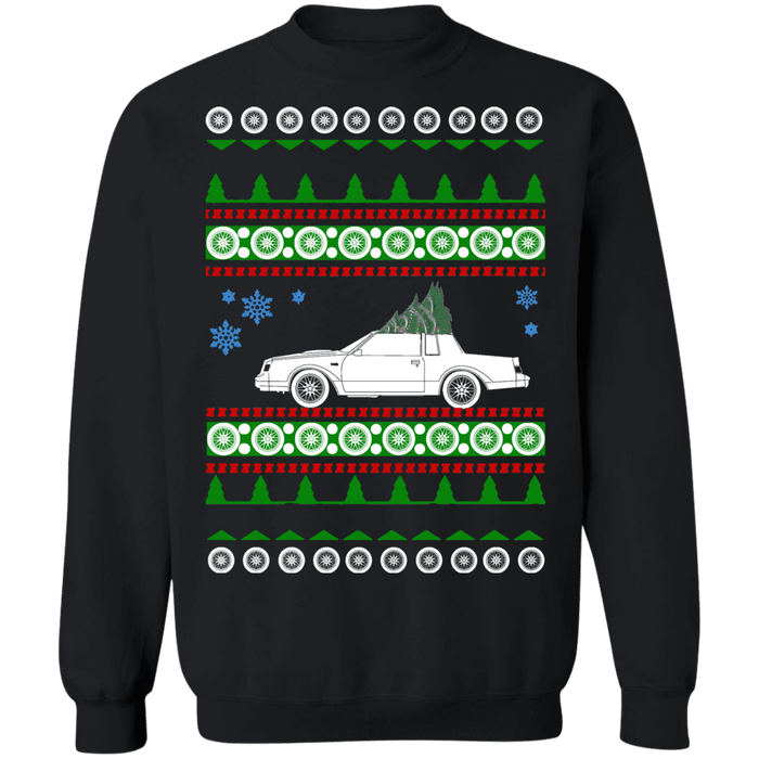 Buick Grand National Ugly christmas sweater (updated tree)