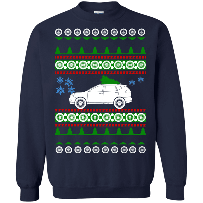 Nissan Rogue 2015 Ugly Christmas Sweater sweatshirt