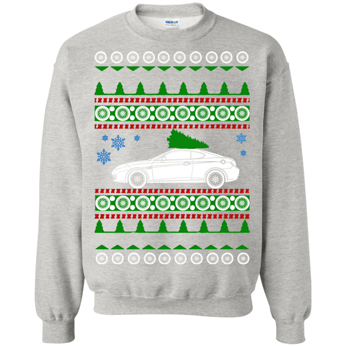 Hyundai Tiburon 1st gen ugly christmas sweater sweatshirt