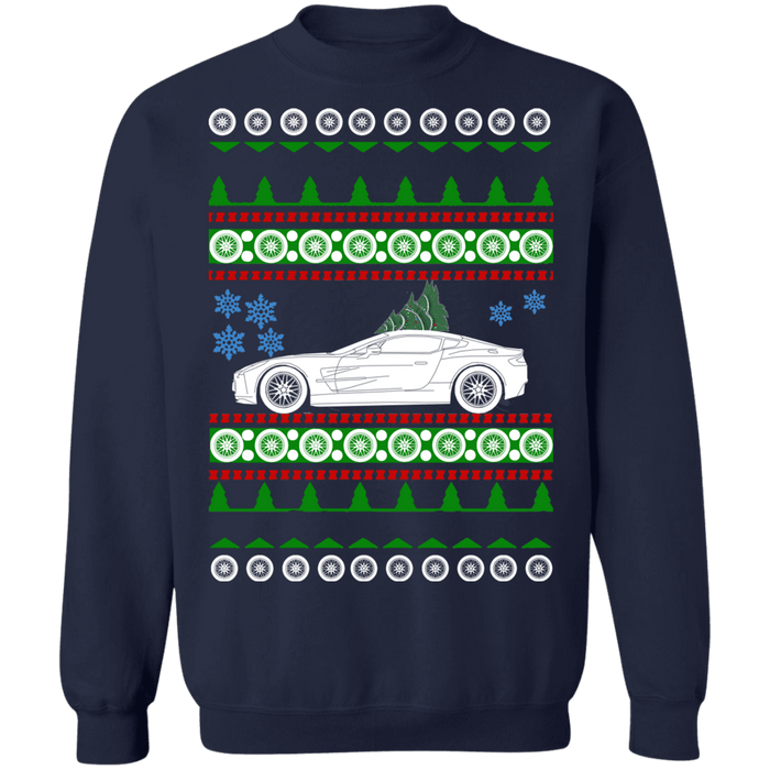 Exotic Car Aston Martin One 77 Ugly Christmas Sweater Sweatshirt 177