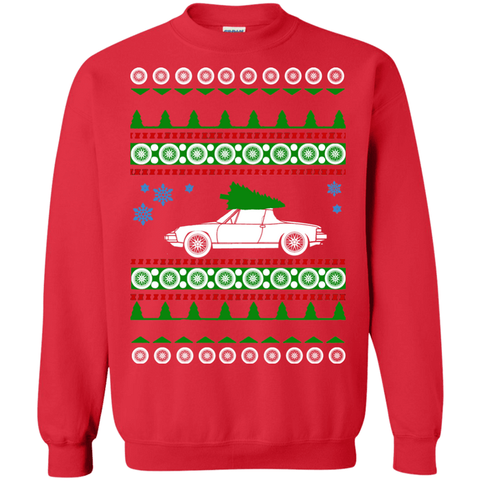 German Car Porsche style 914 Ugly Christmas Sweater sweatshirt