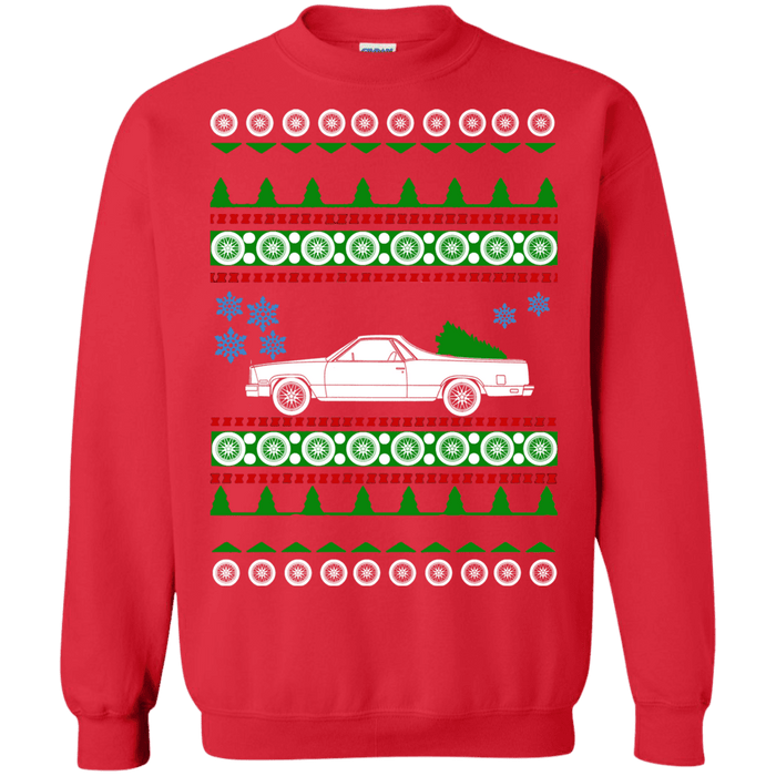 Chevy El Camino 1984 Ugly Christmas Sweater sweatshirt