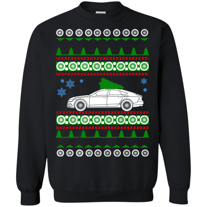 German Car Audi S7 Ugly Christmas Sweater A7 2012 sweatshirt