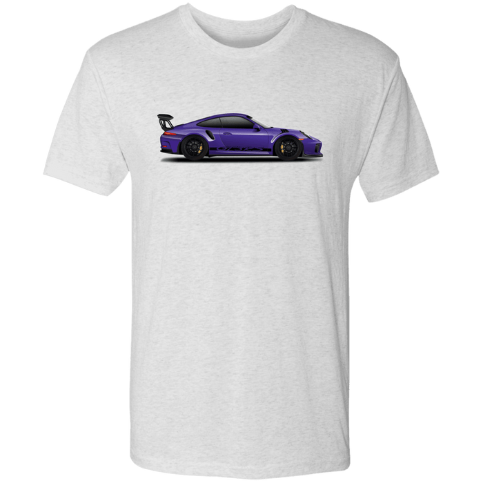 Car Art 991 GT3RS Ultraviolet Tri-blend t-shirt