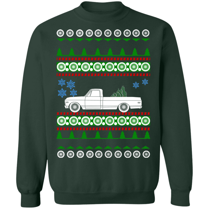 GMC Sierra Ugly Christmas Sweater 1972