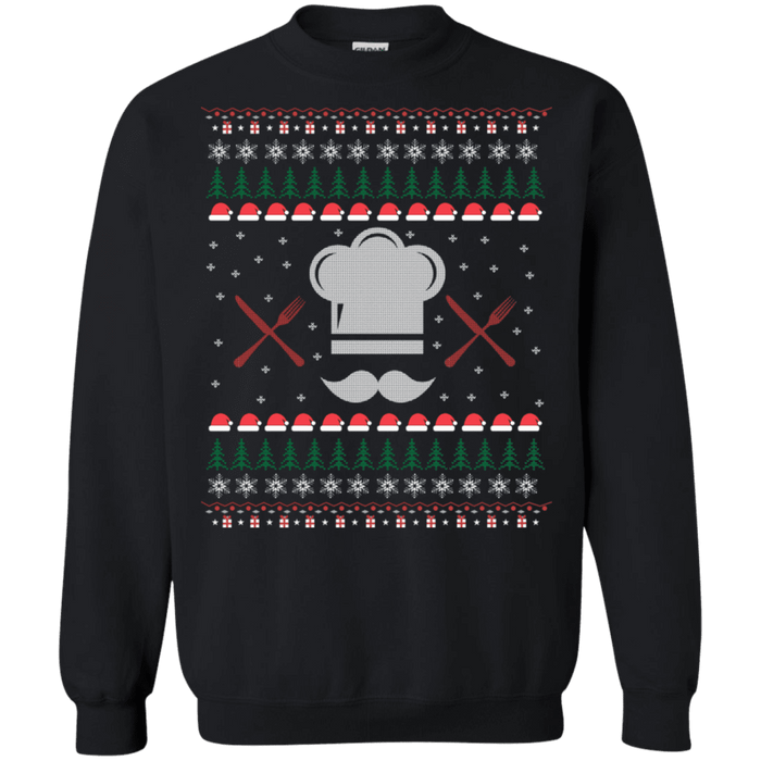 Chef Hat Ugly Christmas Sweater sweatshirt