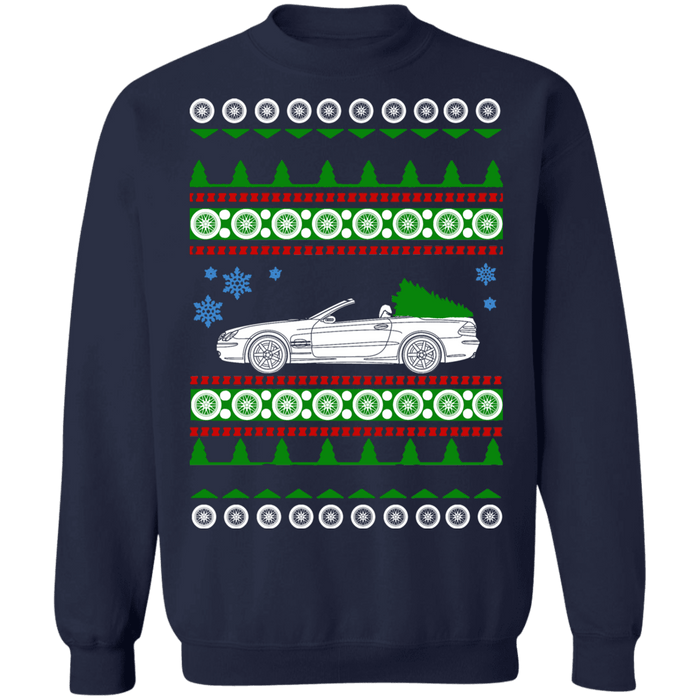 European Car Mercedes SL500 Ugly Christmas Sweater sweatshirt