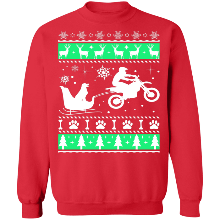 Motocross Mx Labrador Dog Ugly Christmas sweater sweatshirt