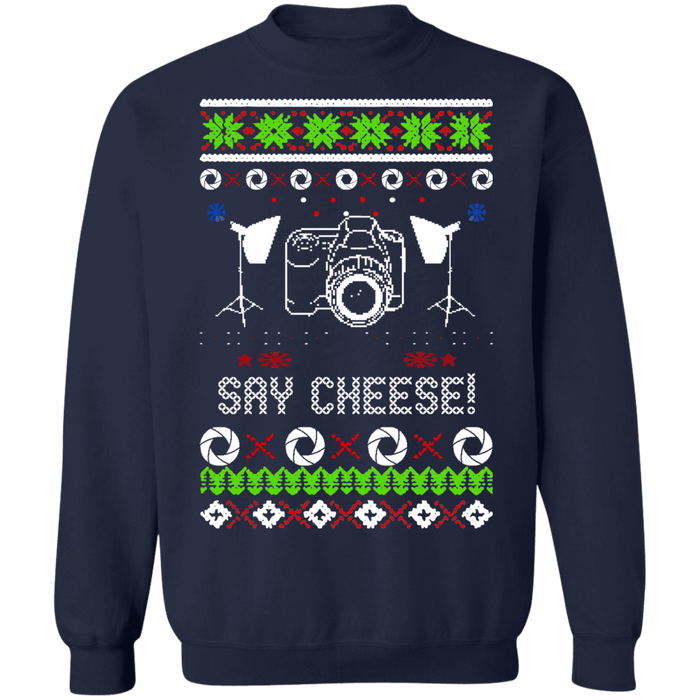 Photography Ugly Christmas Sweater Sweatshirt