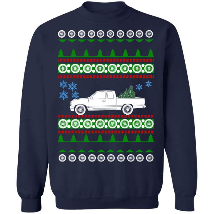 Truck Toyoya T100 SR5 Ugly Christmas Sweater Sweatshirt