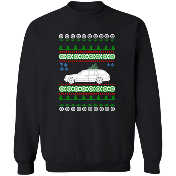 Mercedes W124 S124 Wagon  Ugly Christmas Sweater Sweatshirt