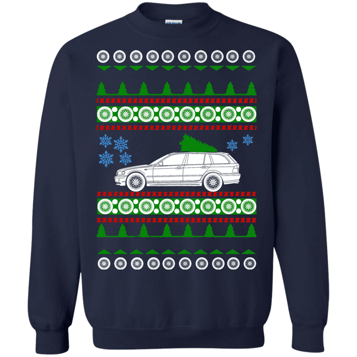 BMW E46 Wagon Ugly Christmas Sweater sweatshirt