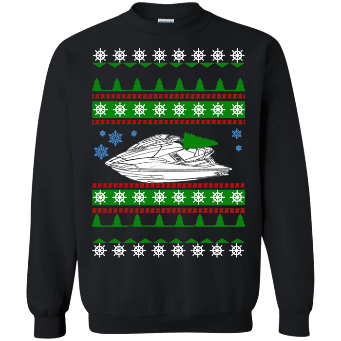 Jet Ski Personal Watercraft Ugly Christmas Sweater sweatshirt