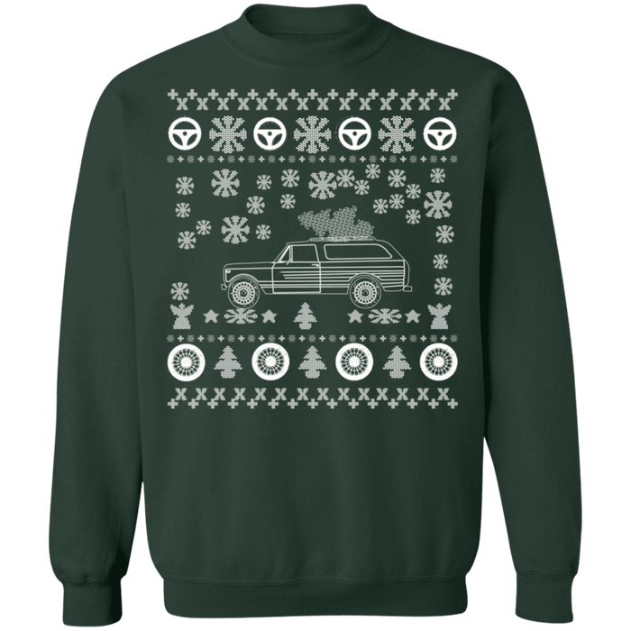 V2 International harvester scout traveler ugly christmas sweater