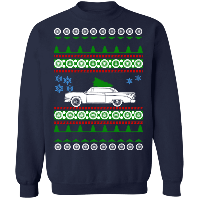 american car or truck like a  Coronet 500 Ugly Christmas Sweater Sweatshirt