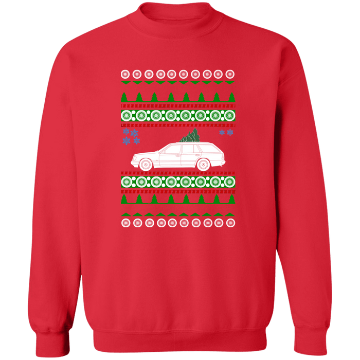 Mercedes W124 S124 Wagon  Ugly Christmas Sweater Sweatshirt