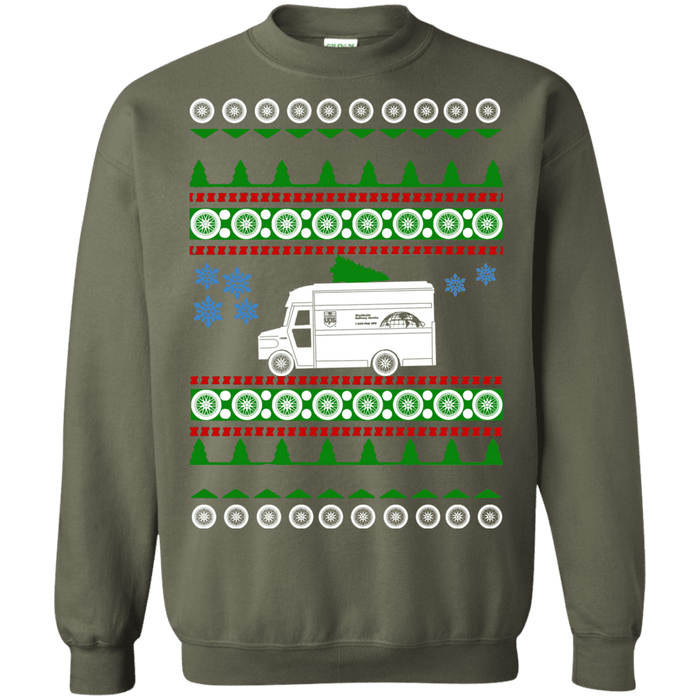 Delivery Truck UPS Ugly Christmas Sweater sweatshirt