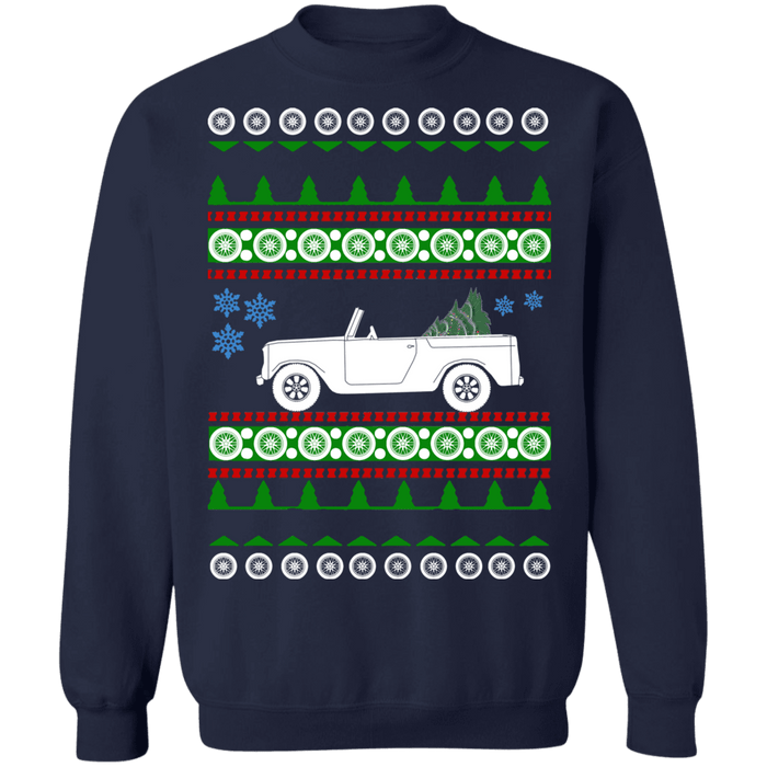 1962 International harvester scout 80 ugly christmas sweater