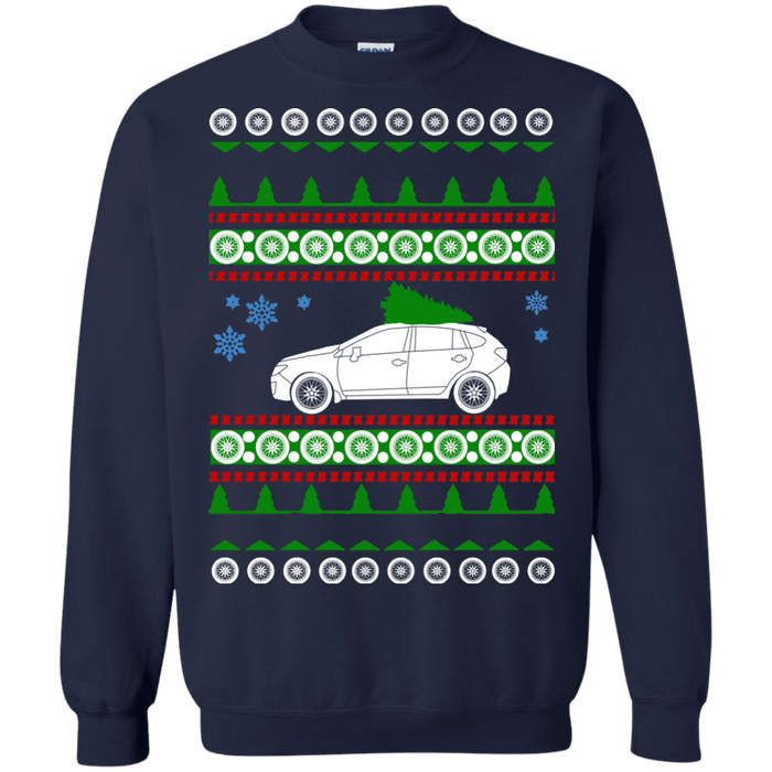 Japanese Car Impreza 2014 Hatchback Ugly Christmas Sweater sweatshirt